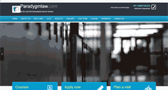 Desktop Screenshot of paradygmlaw.com